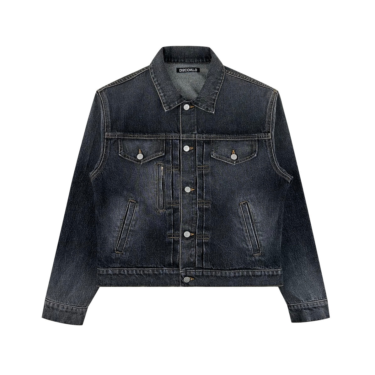 Charcoal Denim Jacket – DISCONT'D