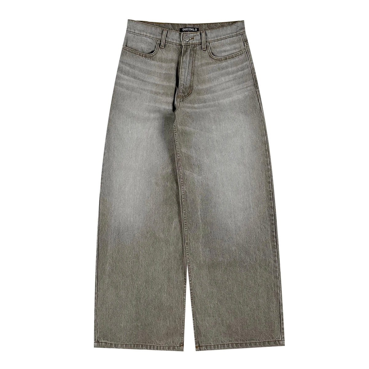 【EZKATON】Bleach Washing Wide Denim Pants★SHLP6708 EZKATON】23SS☆ Bleach Washing Wide Denim Pants