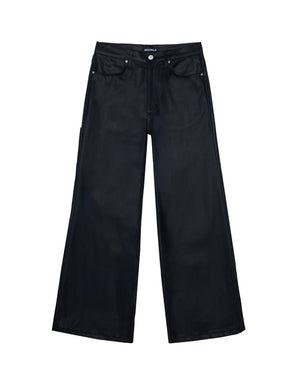 Waxed Flared Denim – DISCONT'D