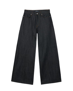 Black Selvedge Baggy Denim – DISCONT'D