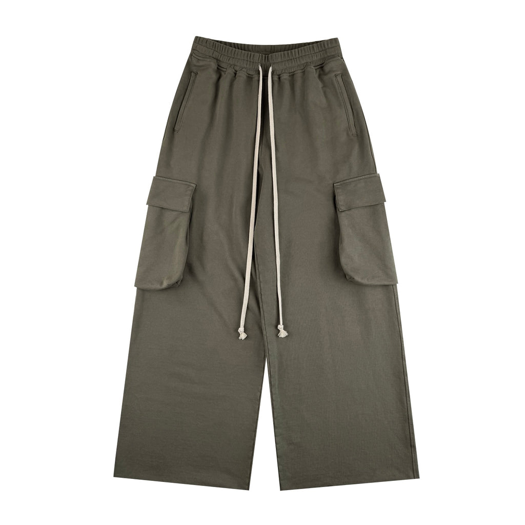 Olive Cargo Lounge Sweat