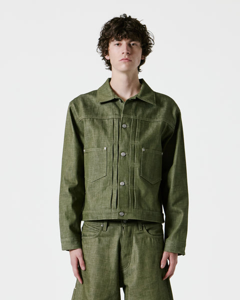 Green Selvedge Jacket