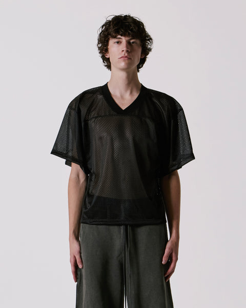 Black Mesh Jersey