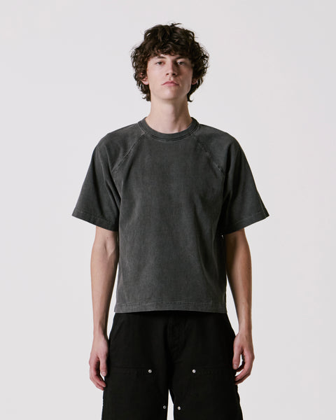 Charcoal Raglan Tee