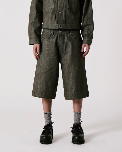 Olive Selvedge Jort