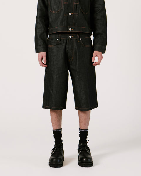 Black Selvedge Jort