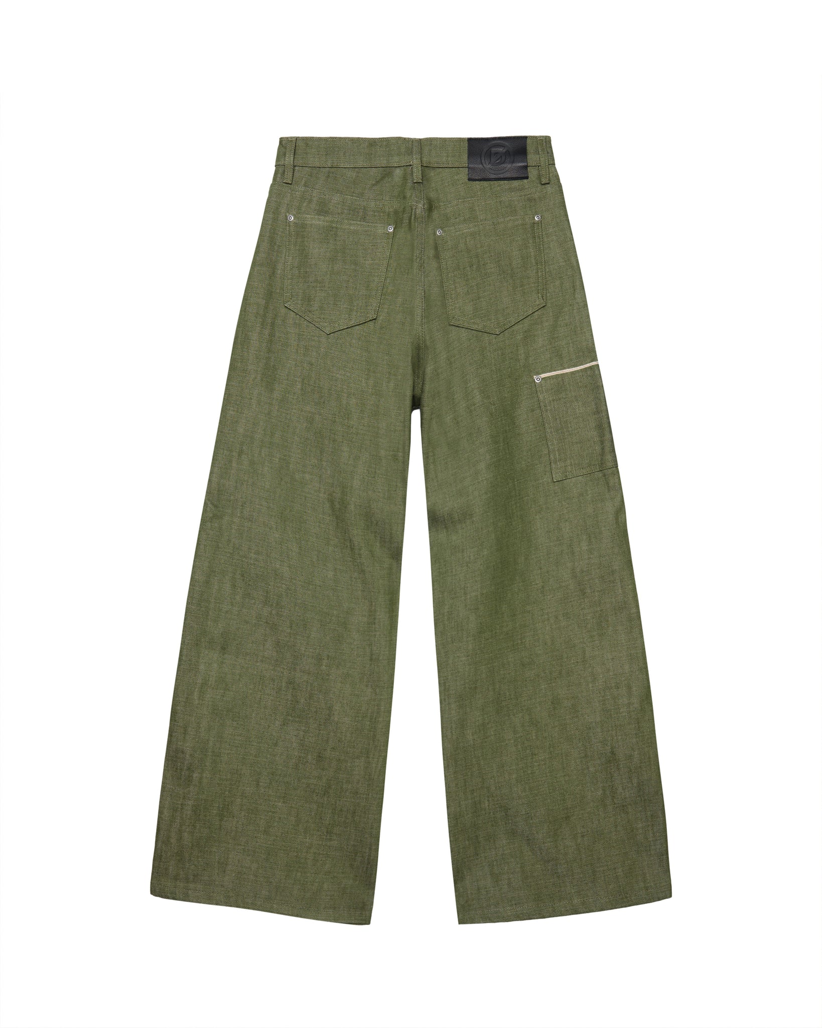 Green Selvedge Baggy Denim – DISCONT'D