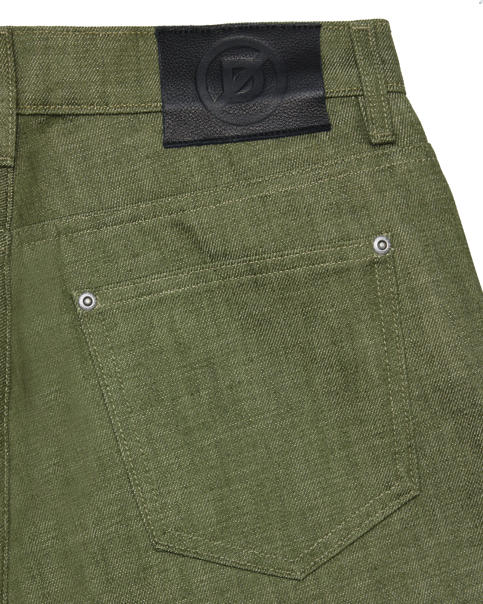 Green Selvedge Baggy Denim – DISCONT