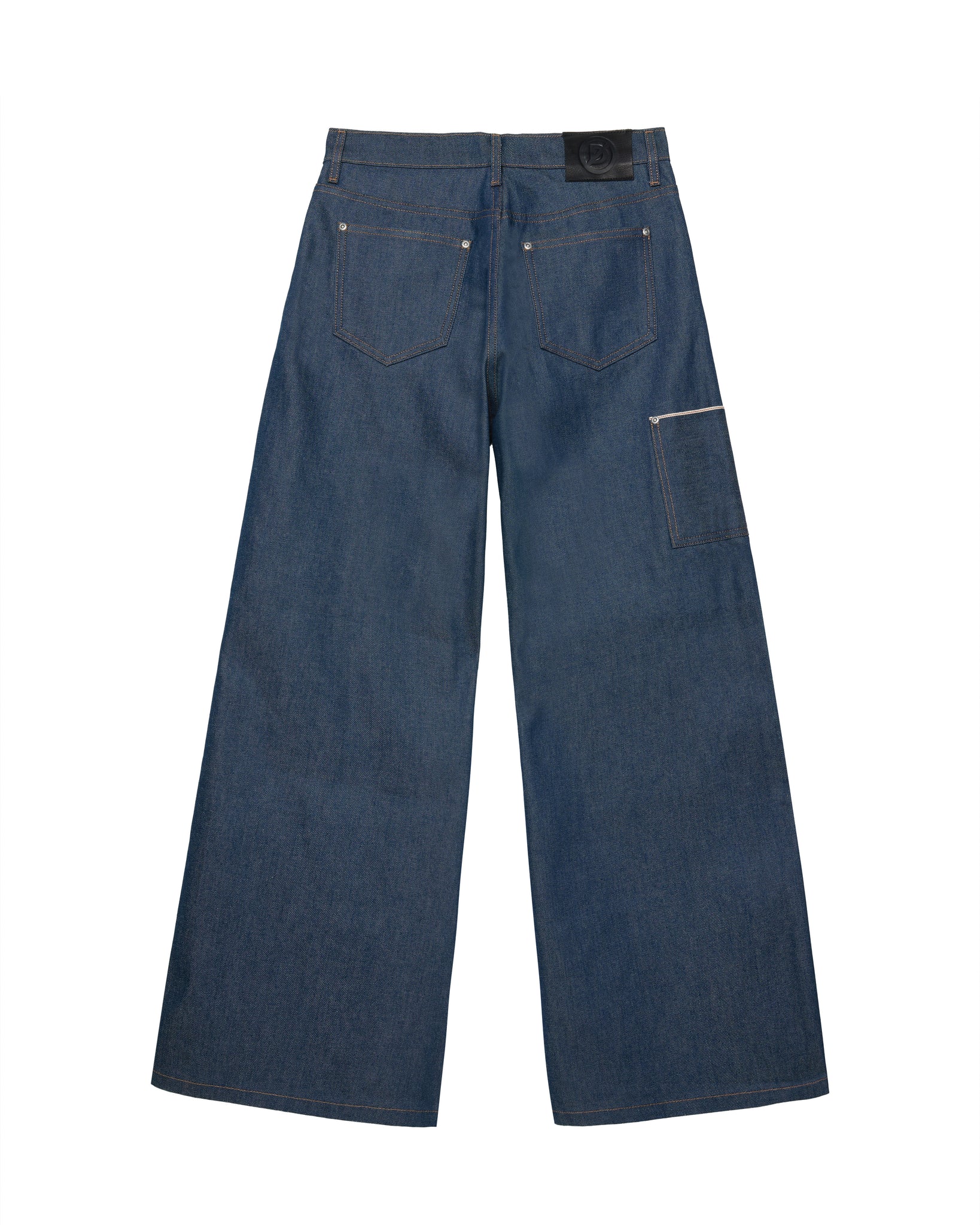 Indigo Selvedge Baggy Denim – DISCONT'D