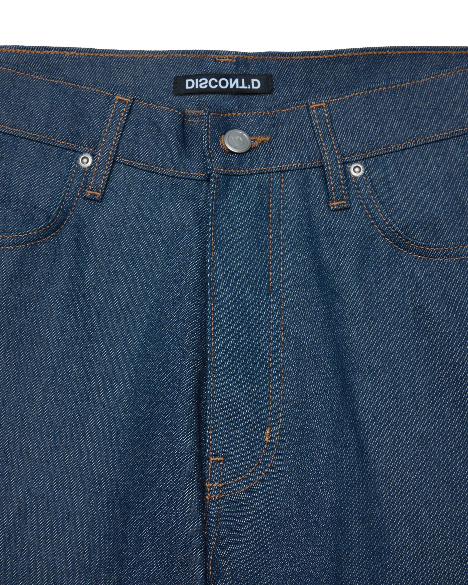 Indigo Selvedge Baggy Denim – DISCONT'D