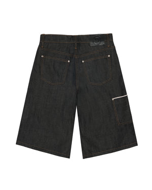 パンツ Deaile black jorts Black Selvedge Jort – DISCONT'D