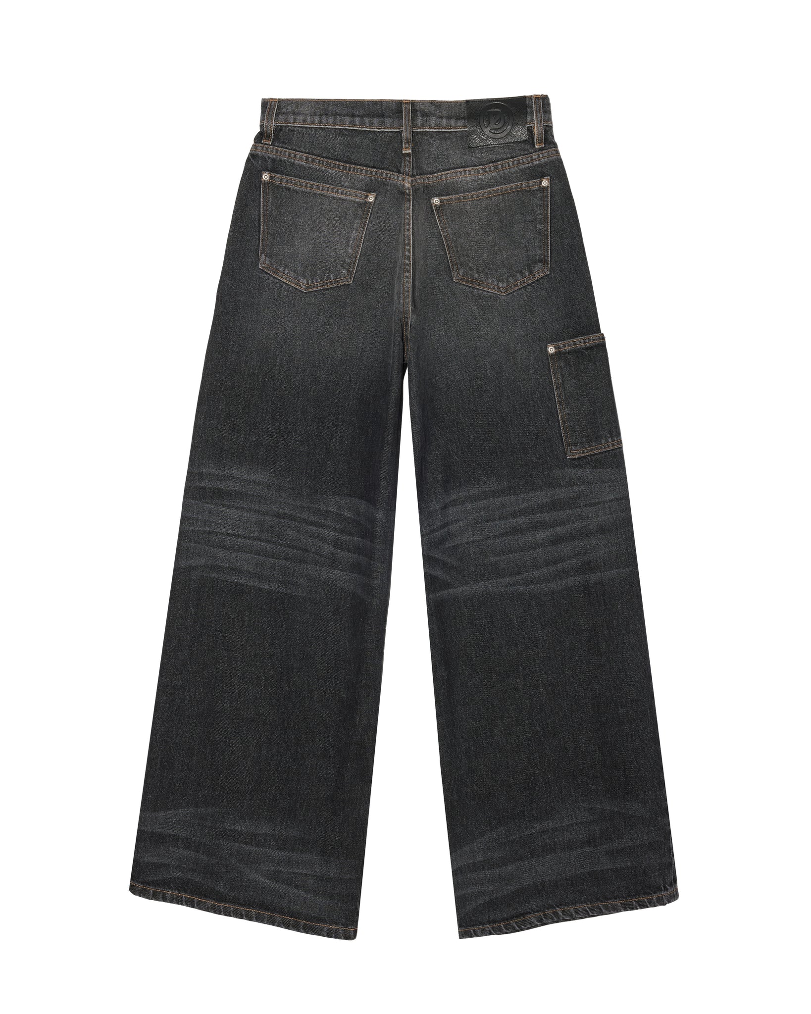Charcoal Baggy Denim – DISCONT'D