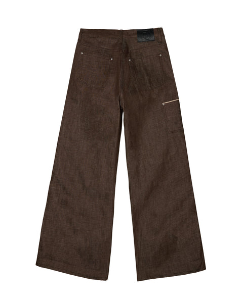 Brown Selvedge Baggy