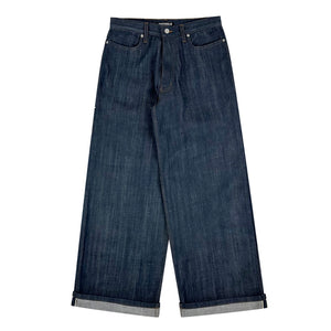 Indigo Selvedge Baggy Denim