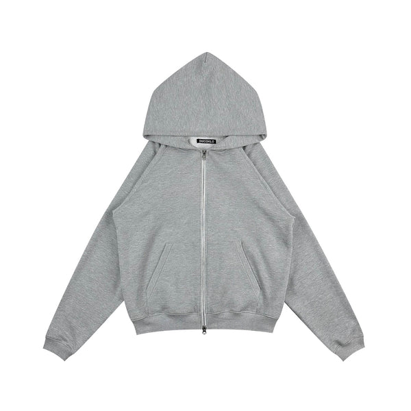 Heather Raglan Zip – DISCONT'D