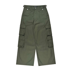 Olive Double Pocket Cargo