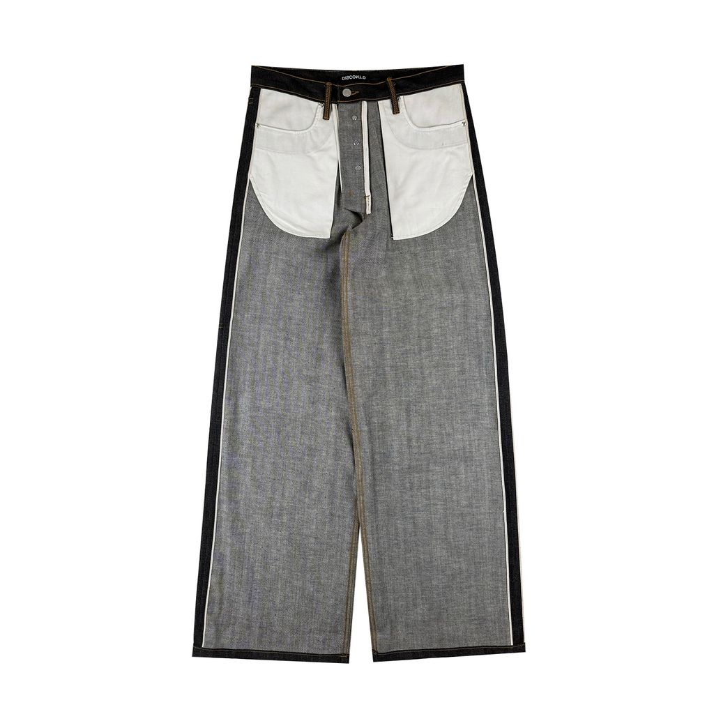 Reverse Selvedge Baggy Denim