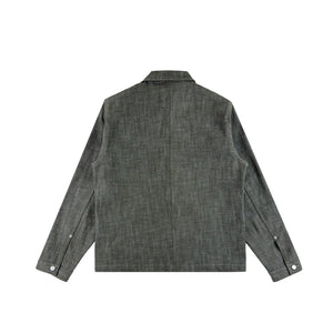 Olive Selvedge Chore Coat