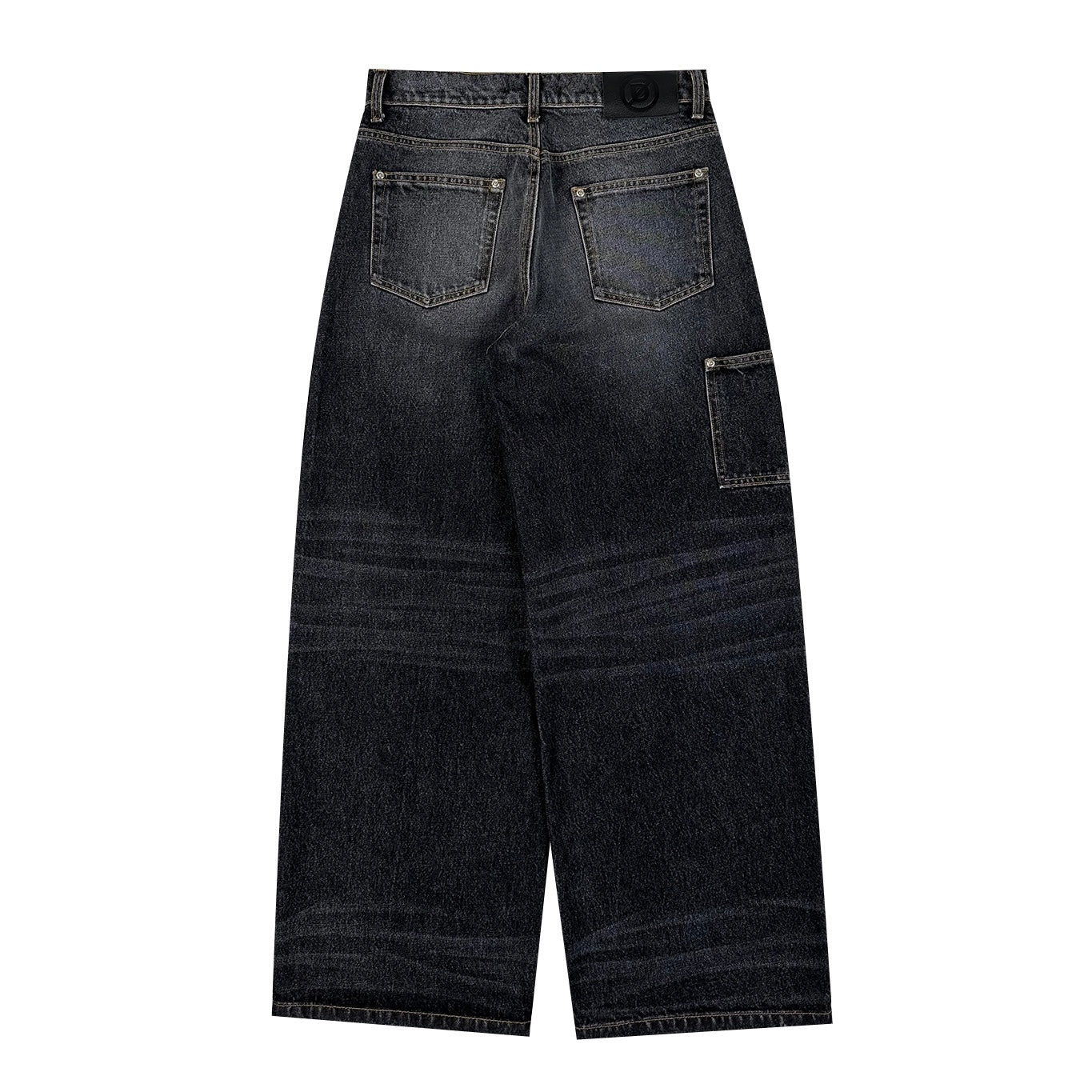 Charcoal baggy jeans Clearance
